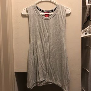 Gray Nike Muscle Tank
